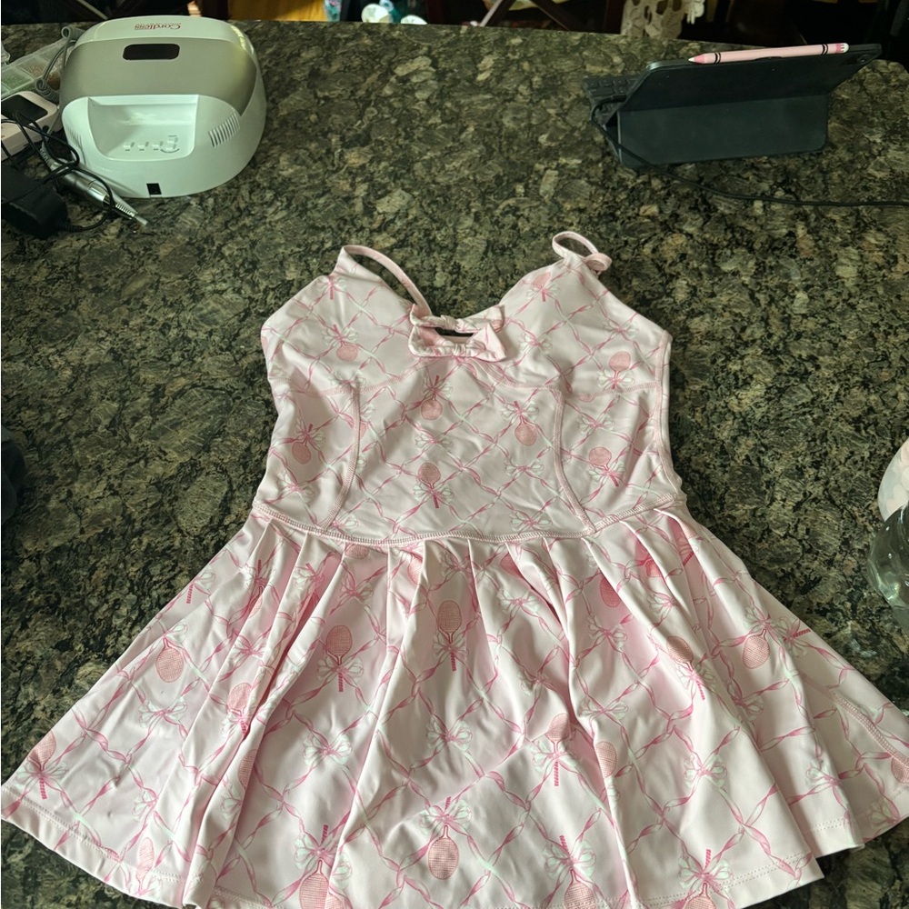 LoveShackFancy Hubert active tennis dress M